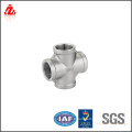 Stainless steel stright cross pipe joint